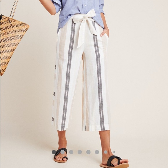 By Anthropologie | Shorebound Wide-leg Pants - Picture 2 of 7